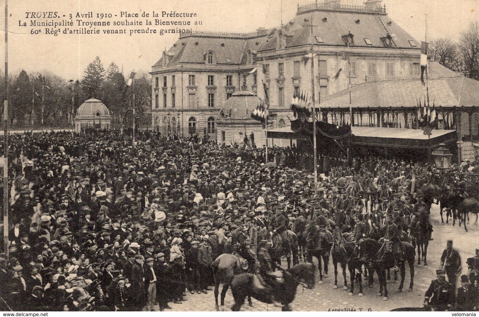 2295 Troyes - Avril 1910 - Place De La République - Troyes
