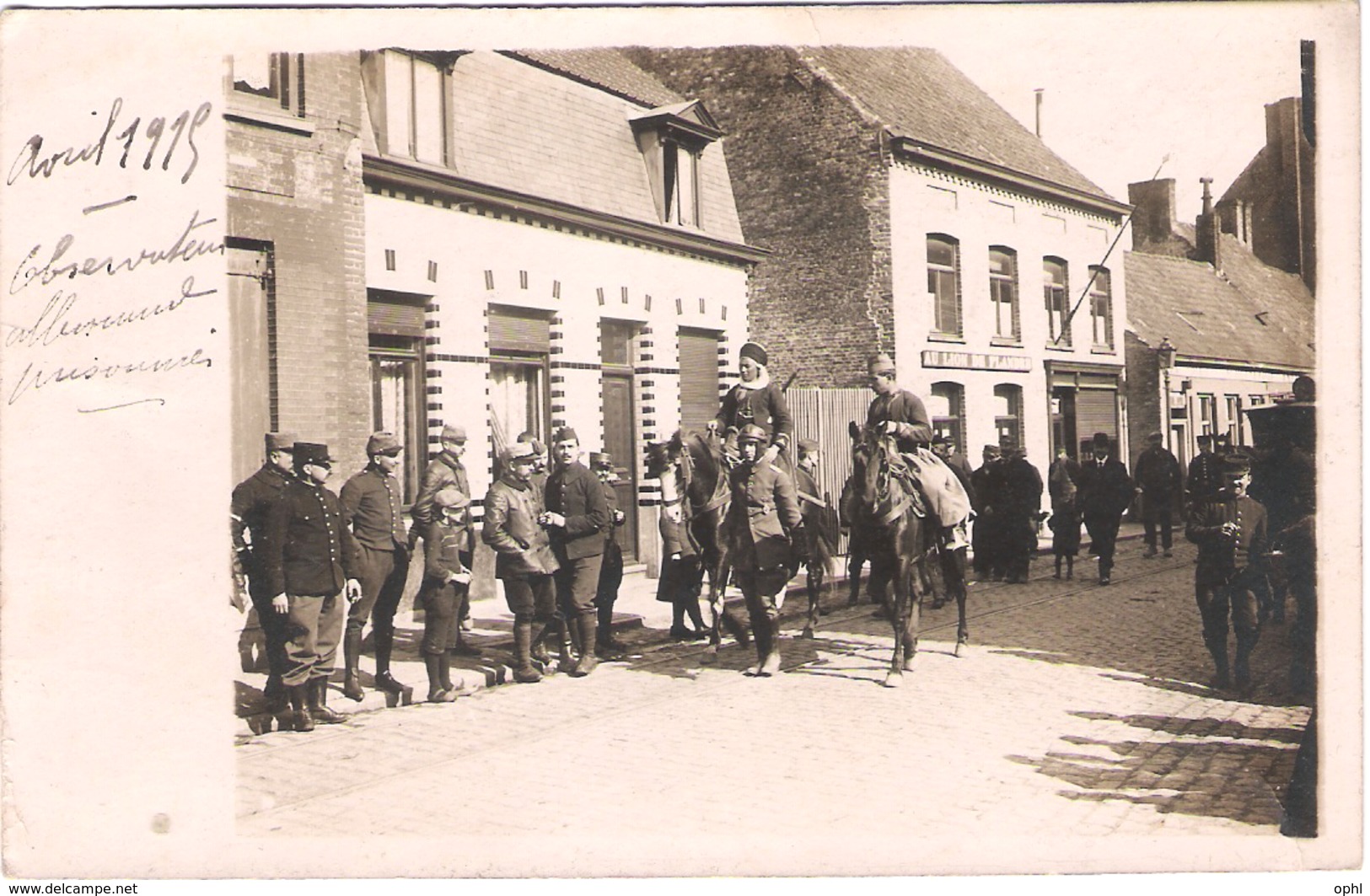 Carte Photo Prisonnier Aviateur Allemand  - Voir Texte Au Verso - 1914-18