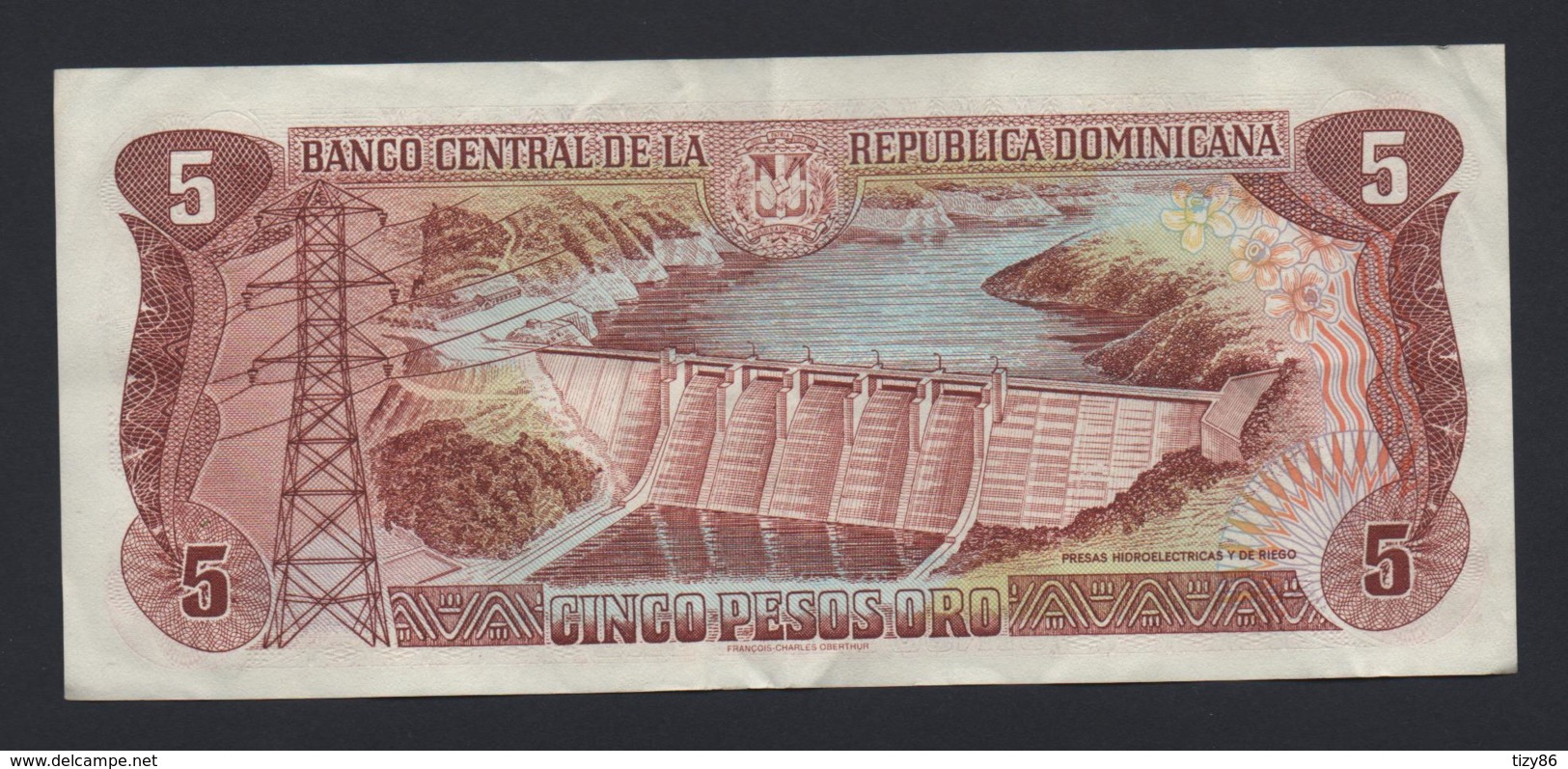 Banconota Repubblica Dominicana - 5 Pesos Oro 1997 - Circolata - Repubblica Dominicana