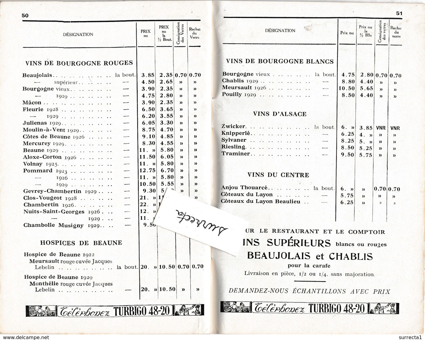 Fascicule 54 pages publicitaires / CRISPIN Liqueurs de luxe / Bières Champagne Rhum, etc /  Mai 1935 / Paris