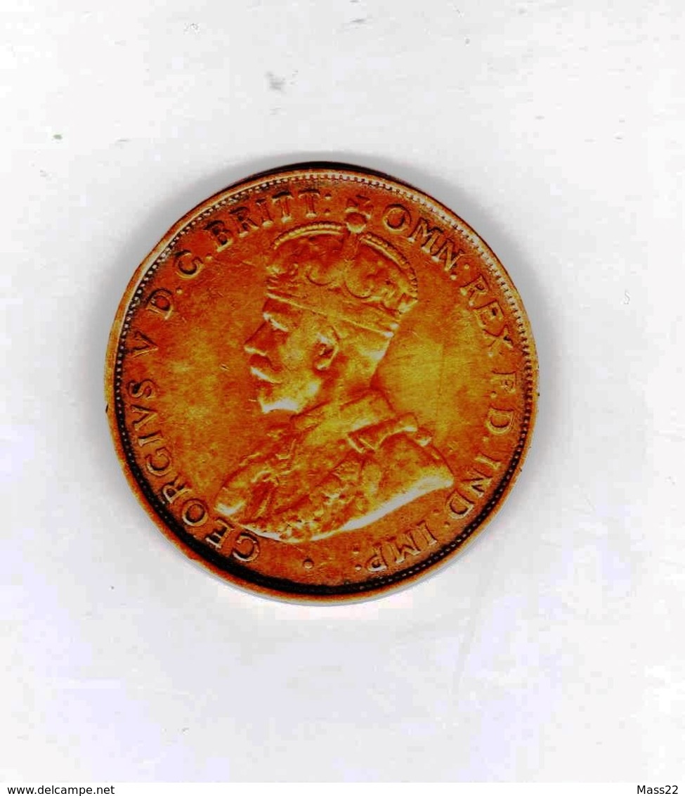 1 Penny 1932, King George V, F - Penny