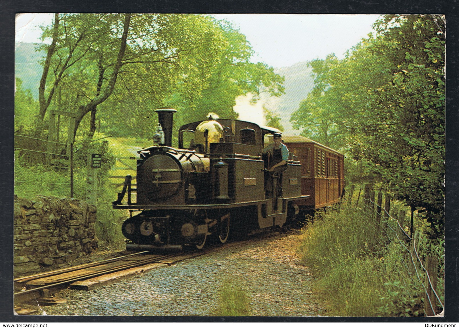 Eisenbahn Gegründet 1832 Die Ffestiniog Railway Schmalspurbahn Walisischen County Gwynedd  älteste Aktive Schmalspurbahn - Sonstige & Ohne Zuordnung