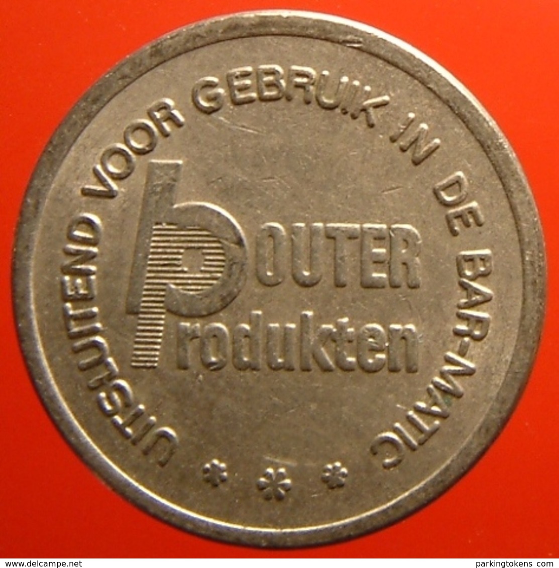 KB058-1 - BOUTER BAR MATIC - Den Haag Rotterdam - WM 22.5mm - Koffie Machine Penning - Coffee Machine Token - Professionals/Firms