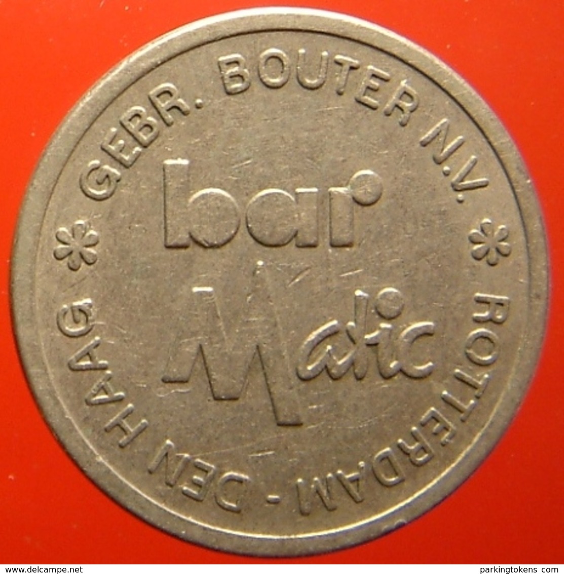 KB058-1 - BOUTER BAR MATIC - Den Haag Rotterdam - WM 22.5mm - Koffie Machine Penning - Coffee Machine Token - Professionali/Di Società