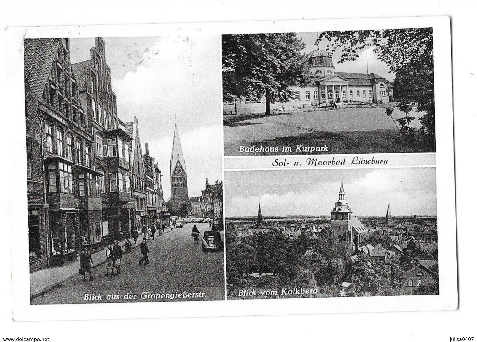 LUNEBURG LUNEBOURG (Allemagne) Carte à 3 Vues - Lüneburg