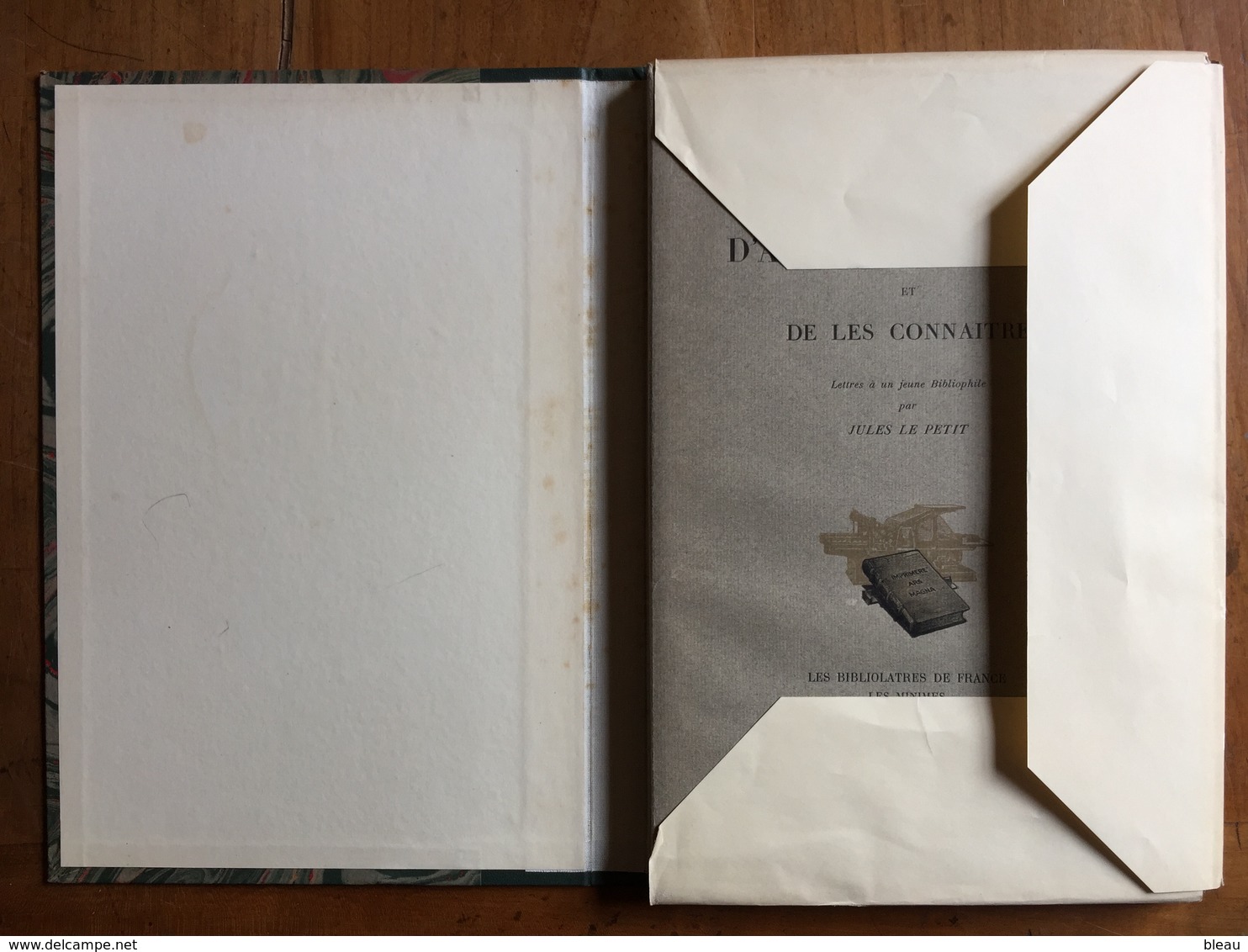 (bibliophilie) Jules LE PETIT : L'Art D' Aimer Les Livres Et De Les Connaître. - 1901-1940
