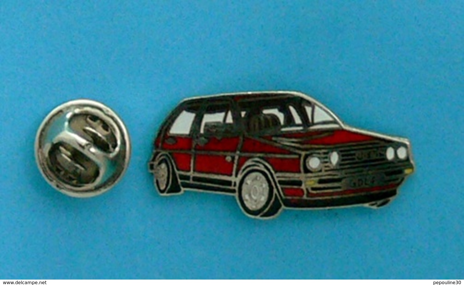 1 PIN'S //   ** VOLKSWAGEN / GOLF GTI ** - Volkswagen