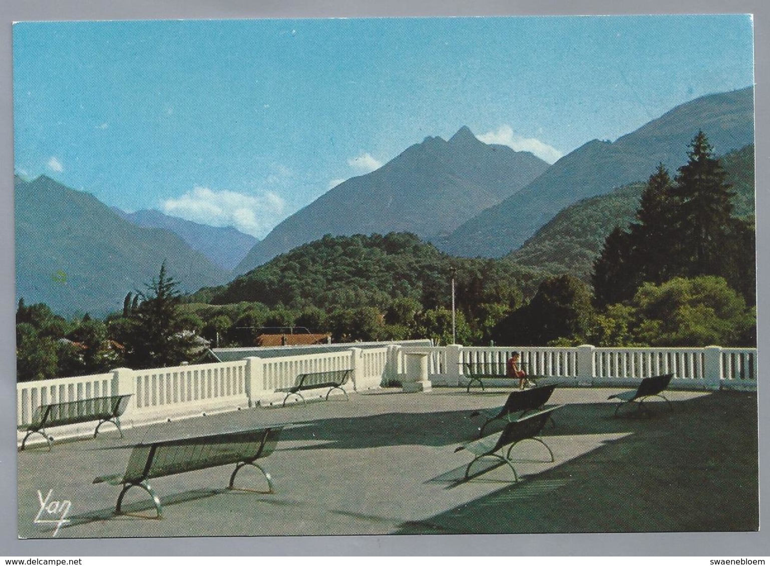 FR.- ARGELES-GAZOST. M BEGUE. La Grande Terrasse Et Le Pic Du Viscos. Hautes Pyrénées. - Argeles Gazost