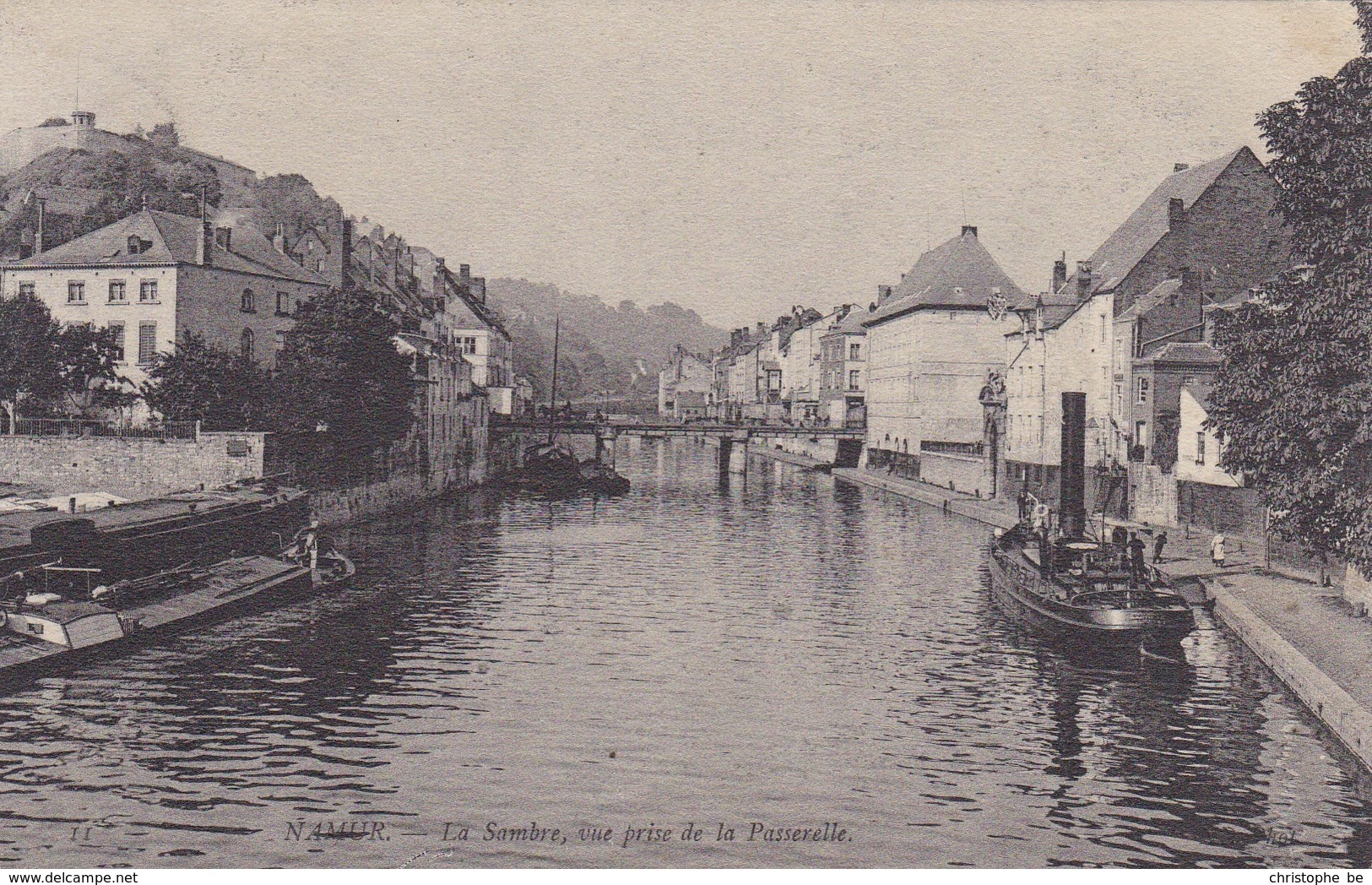 Namur, La Sambre, Vue Prise De La Passerelle (pk56494) - Namur