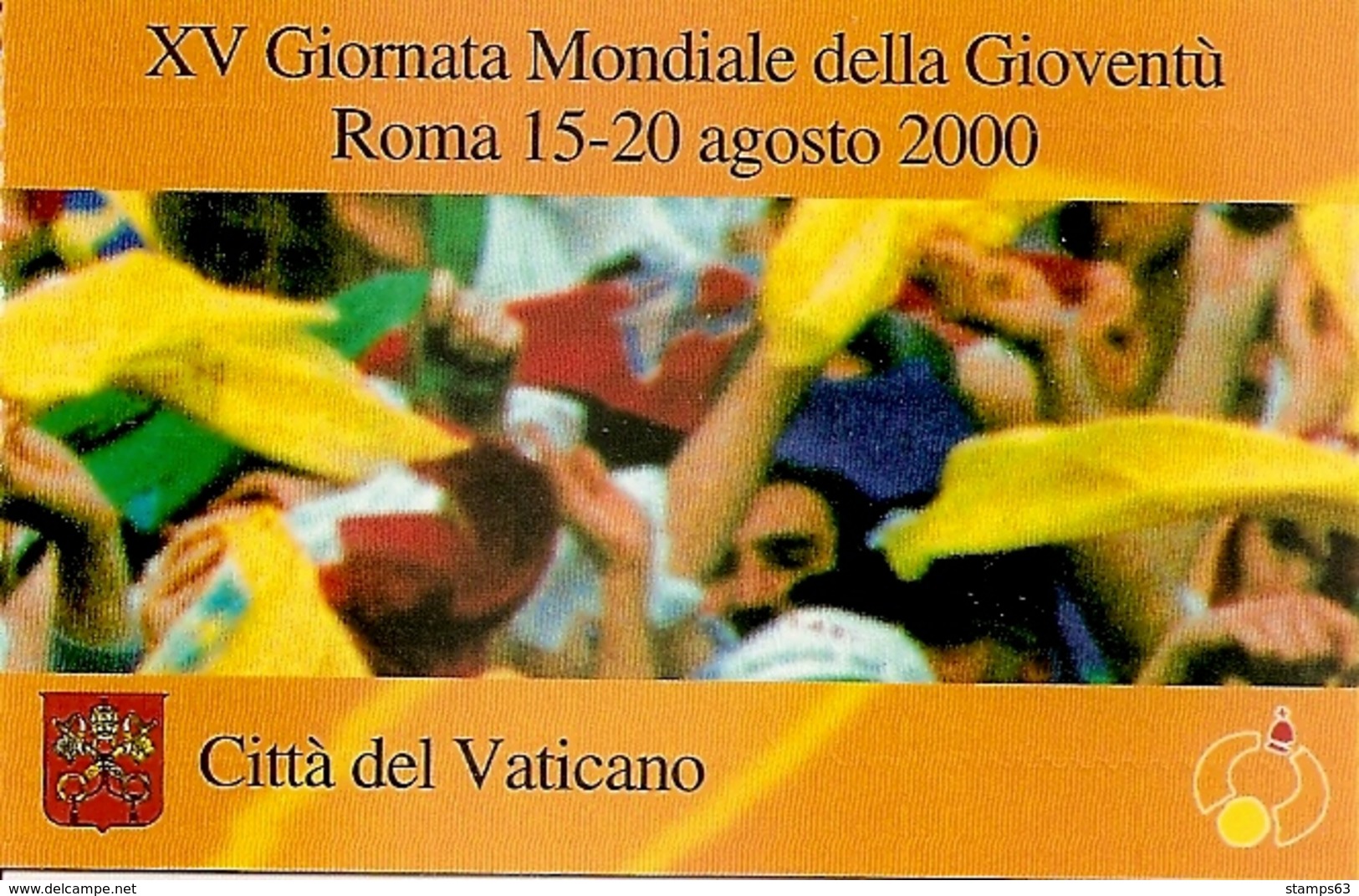 VATICAN CITY, 2000, Booklet 8, World Youth Day - Carnets