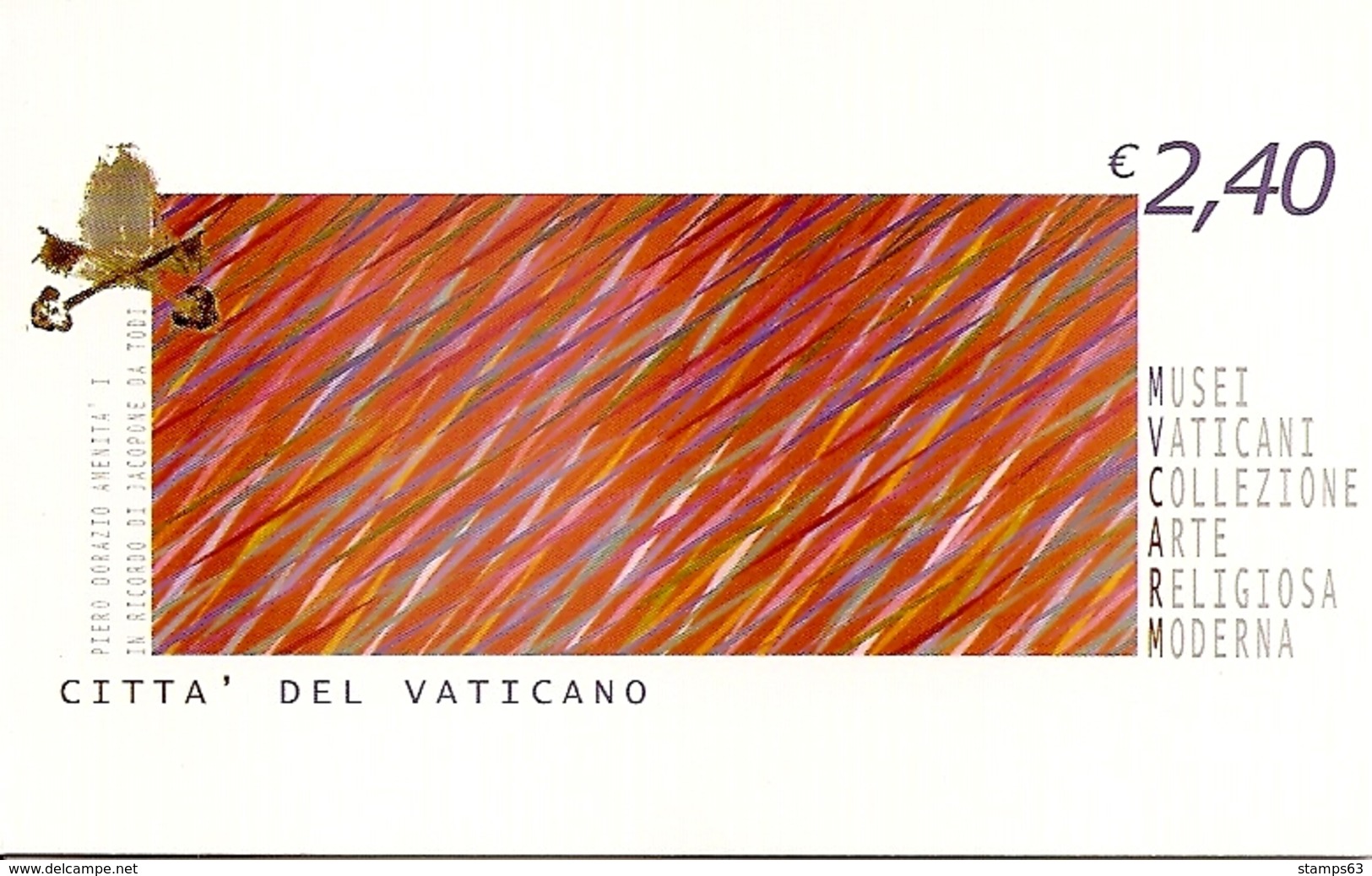VATICAN CITY, 2004, Booklet 12, Modern Art - Libretti