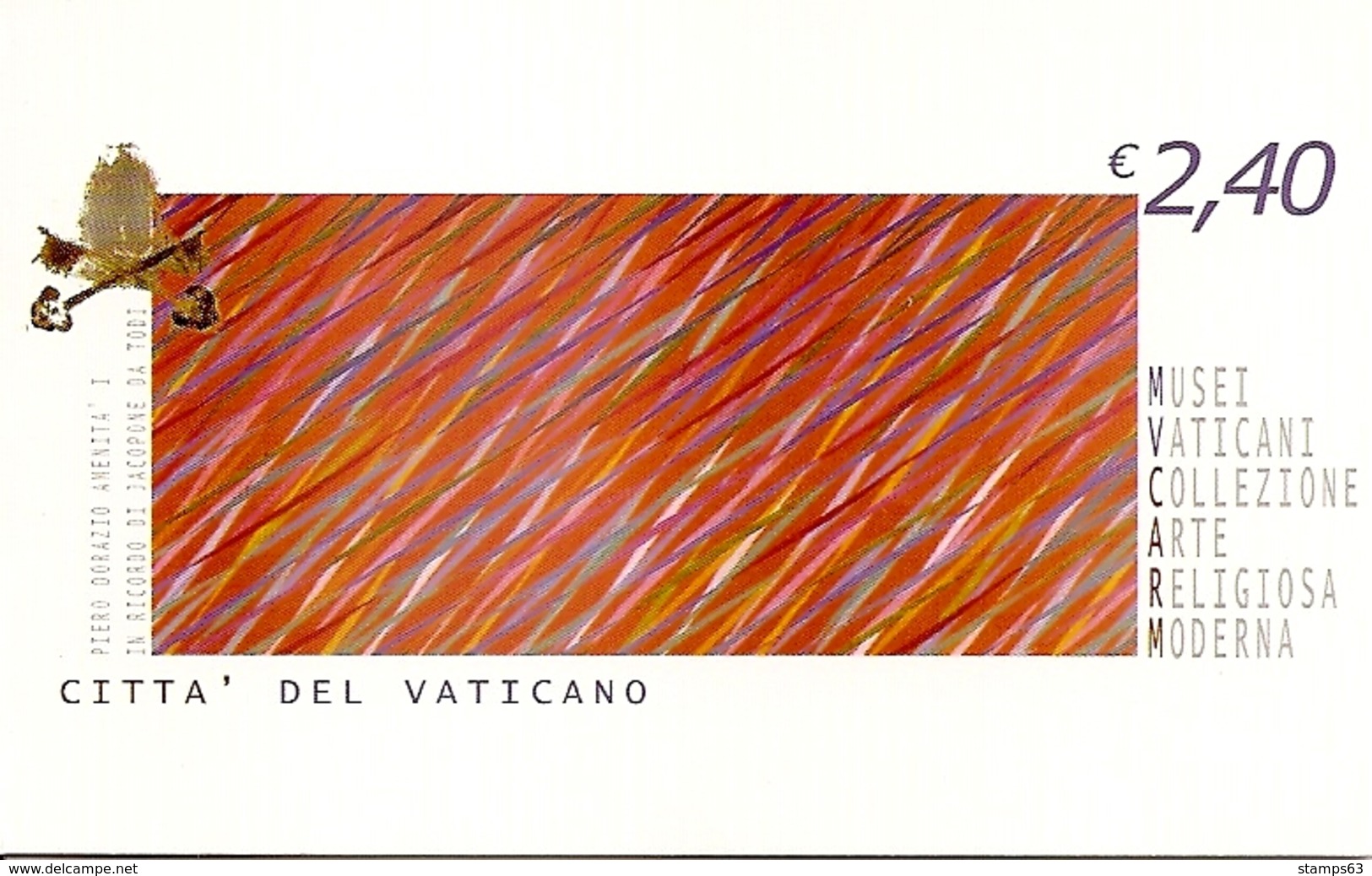 VATICAN CITY, 2004, Booklet 12, Modern Art - Carnets