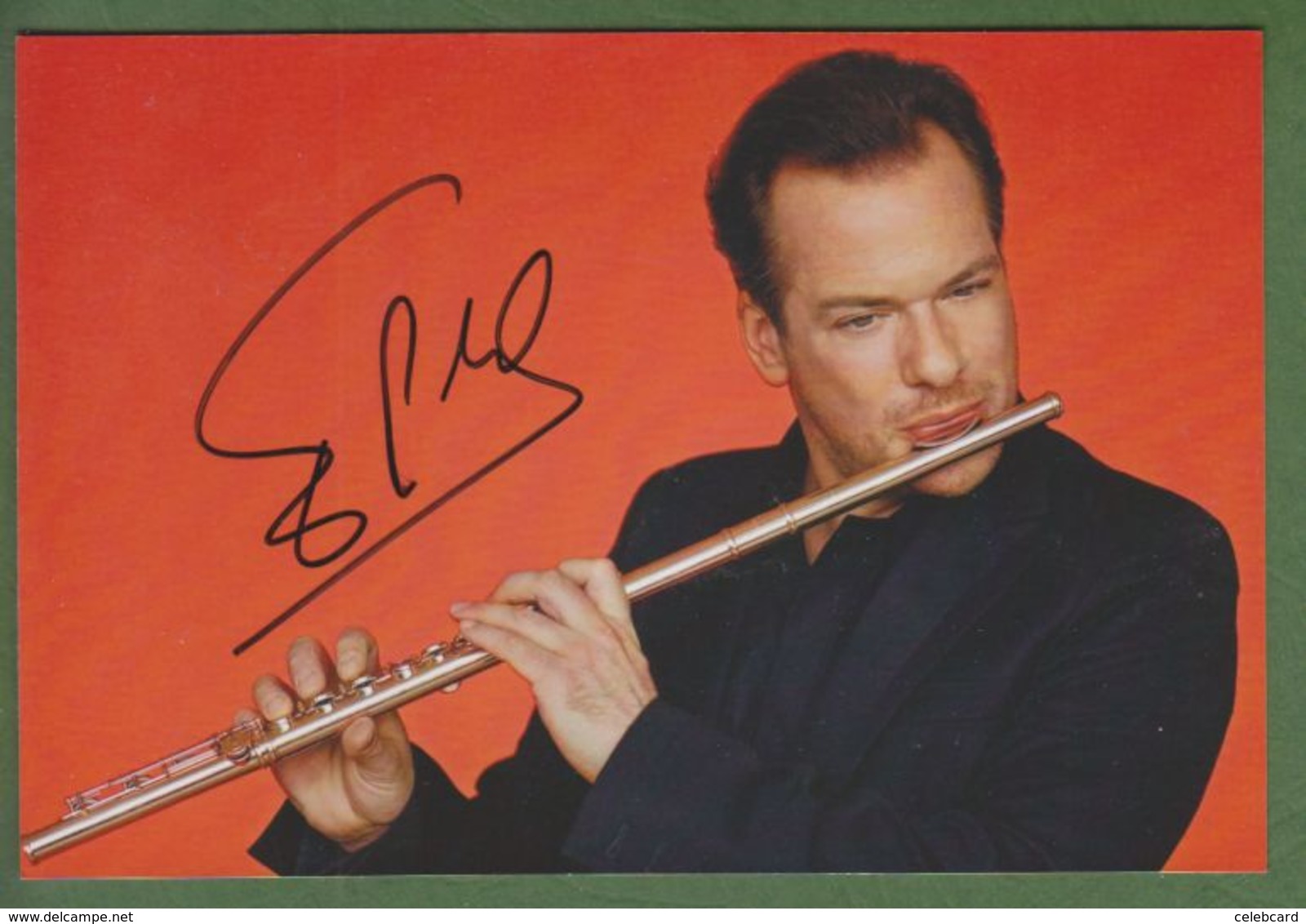 EMMANUEL PAHUD AUTOGRAPHE / AUTOGRAMM  In Person Signed Photo 18/13 Cm  *CLASSIC* - Sonstige & Ohne Zuordnung