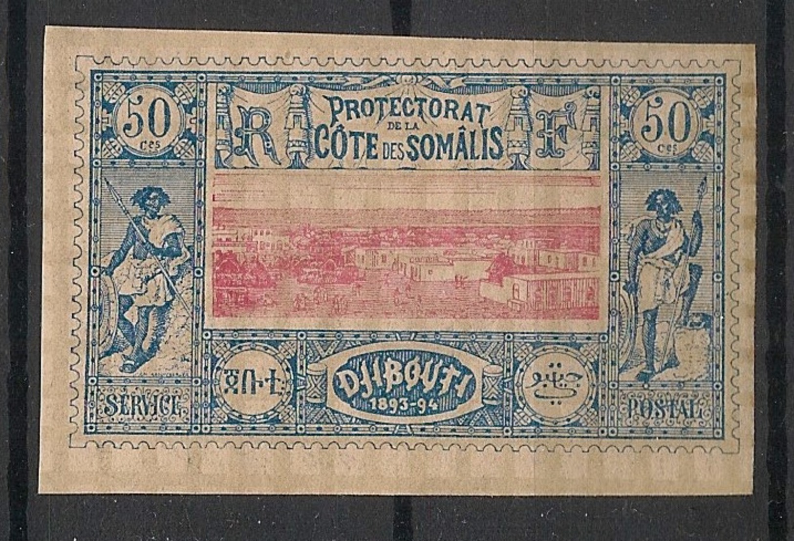 Côte Des Somalis - 1894-1900 - N°Yv. 15 - Djibouti 50c Bleu - Neuf Luxe ** / MNH / Postfrisch - Neufs