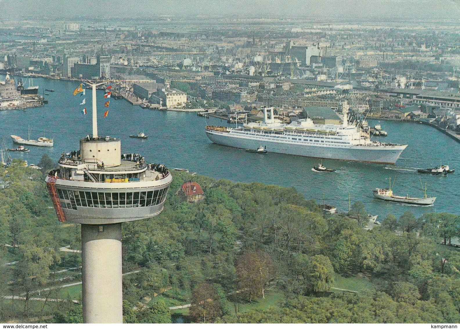 HAL "Rotterdam", Gelaufen - Paquebots