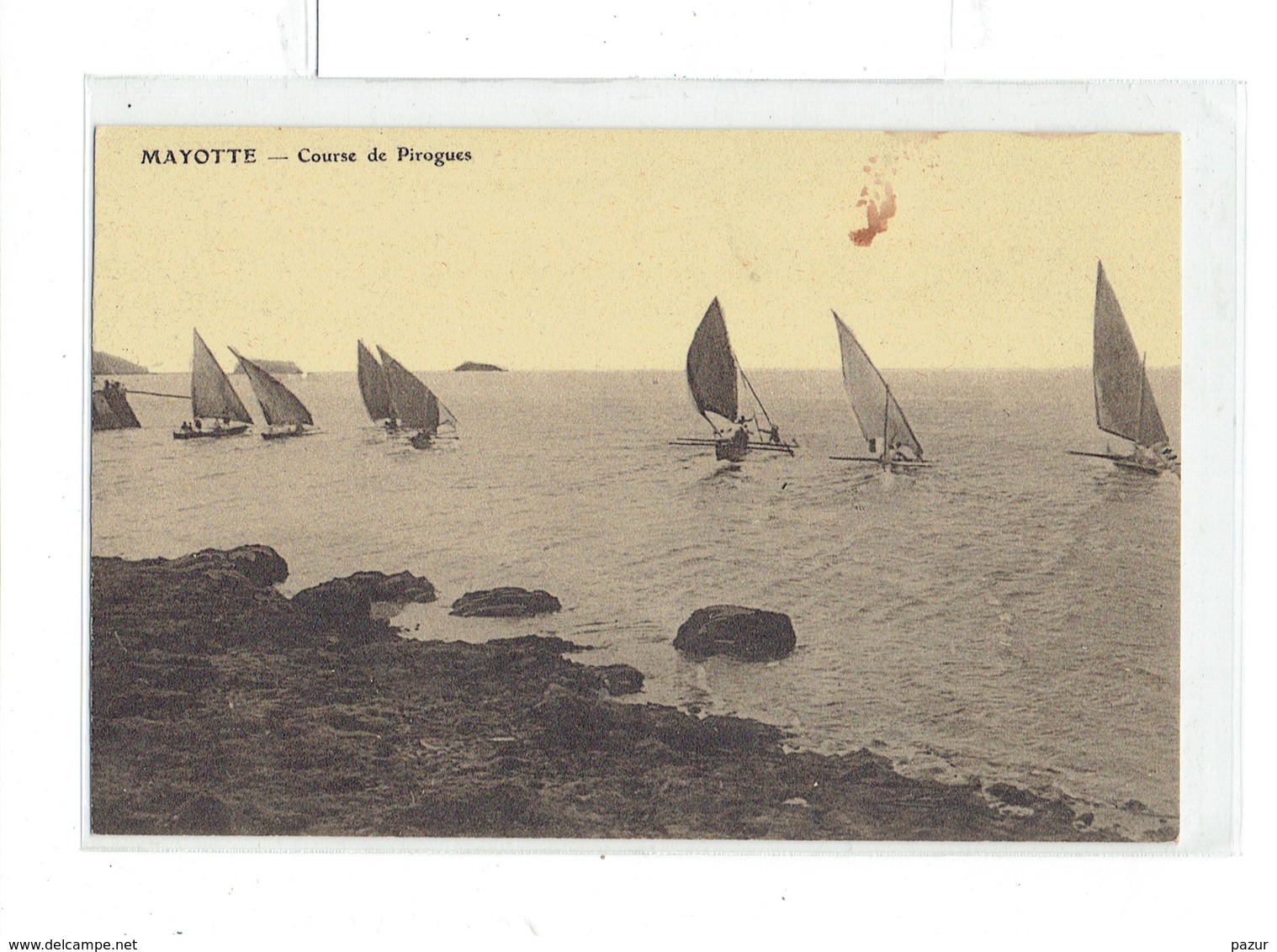 CPA MAYOTTE - COURSE DE PIROGUES - Mayotte