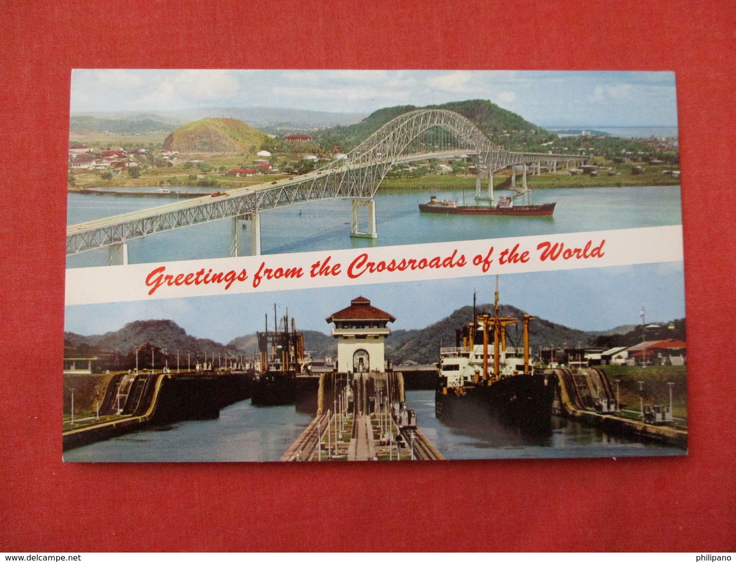 Greetings From The Crossroads Of The World        Panama    Ref 3205 - Panama