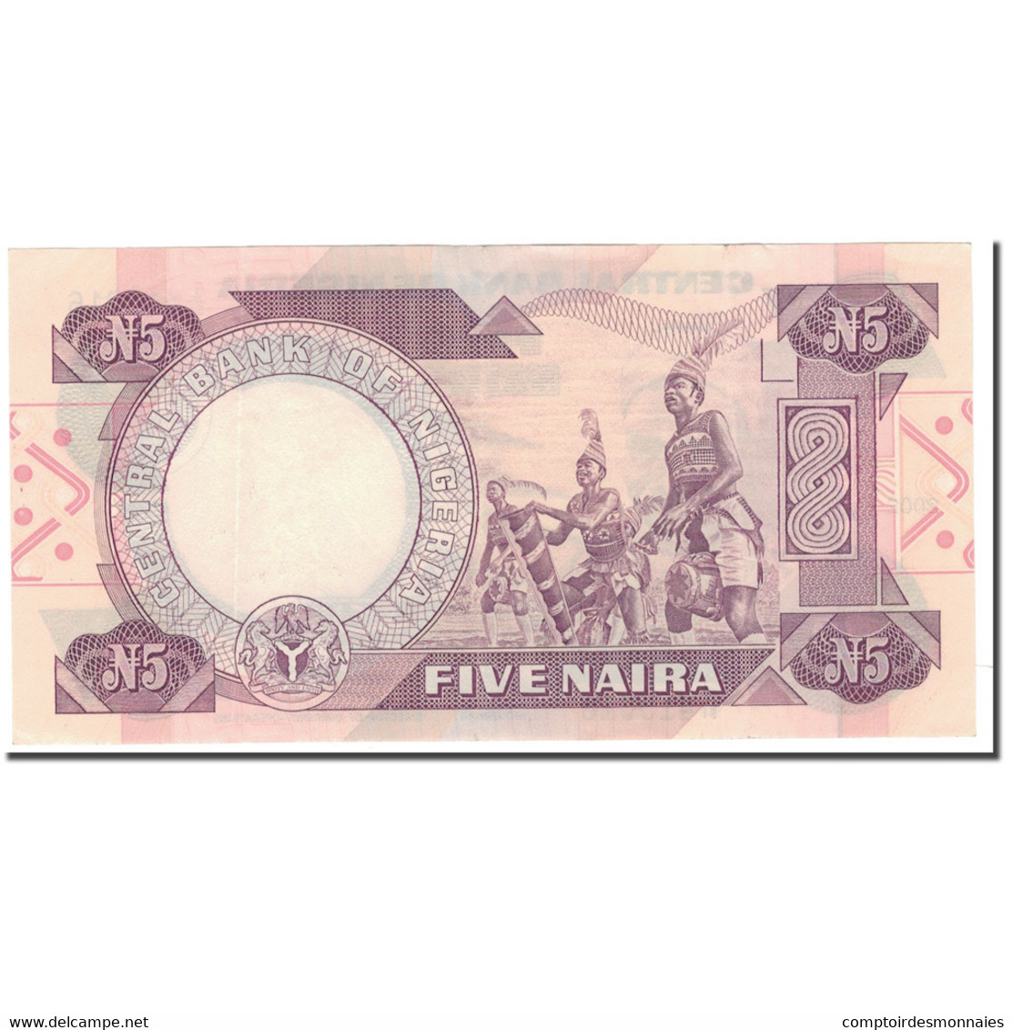 Billet, Nigéria, 5 Naira, KM:24g, TTB - Nigeria