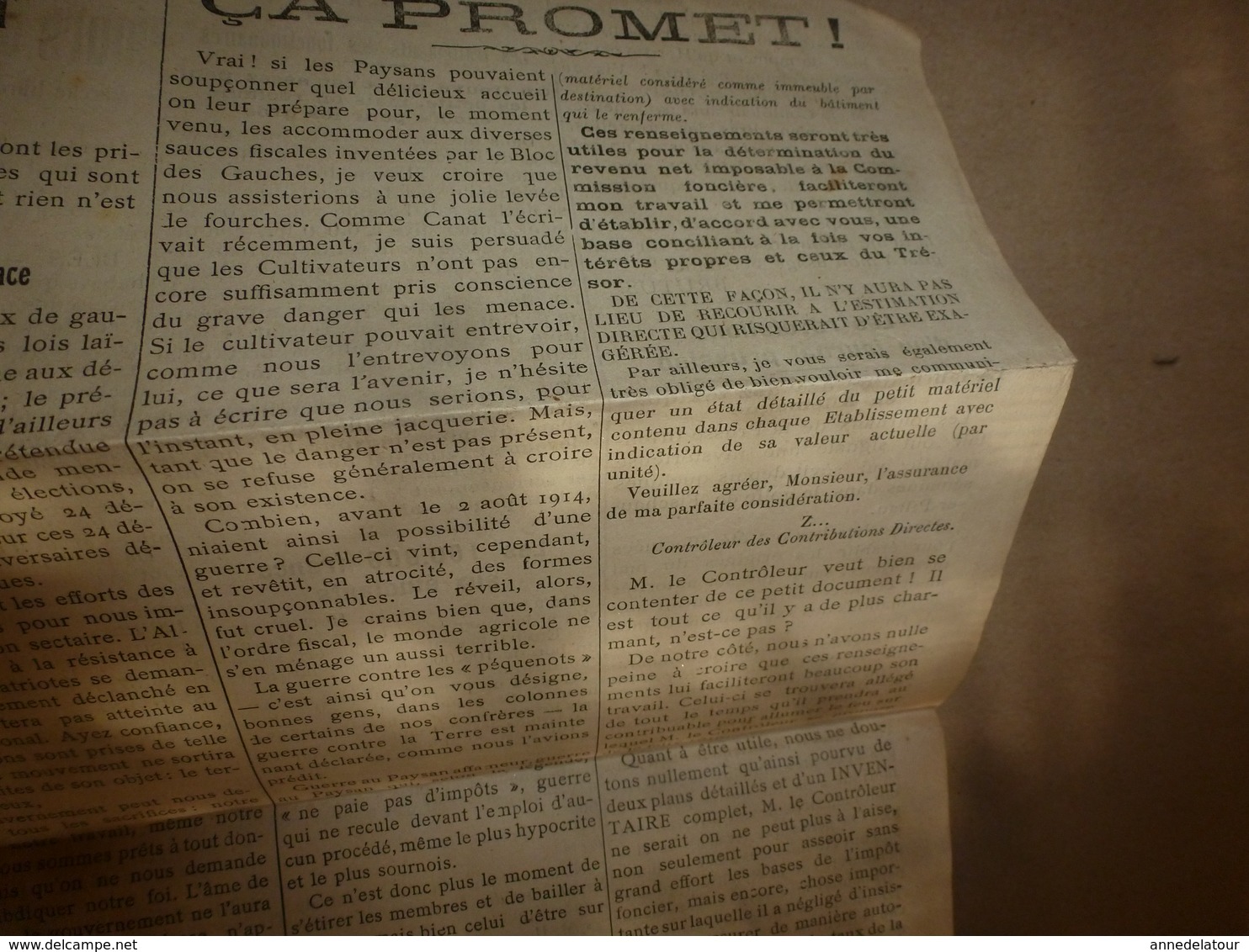 19?? - 18e Année -N° 2334 LE REVEIL --Les Atrocités Du Bolchevisme En Géorgie Ont Fait Déjà 10.000 Tués ; Etc - Autres & Non Classés