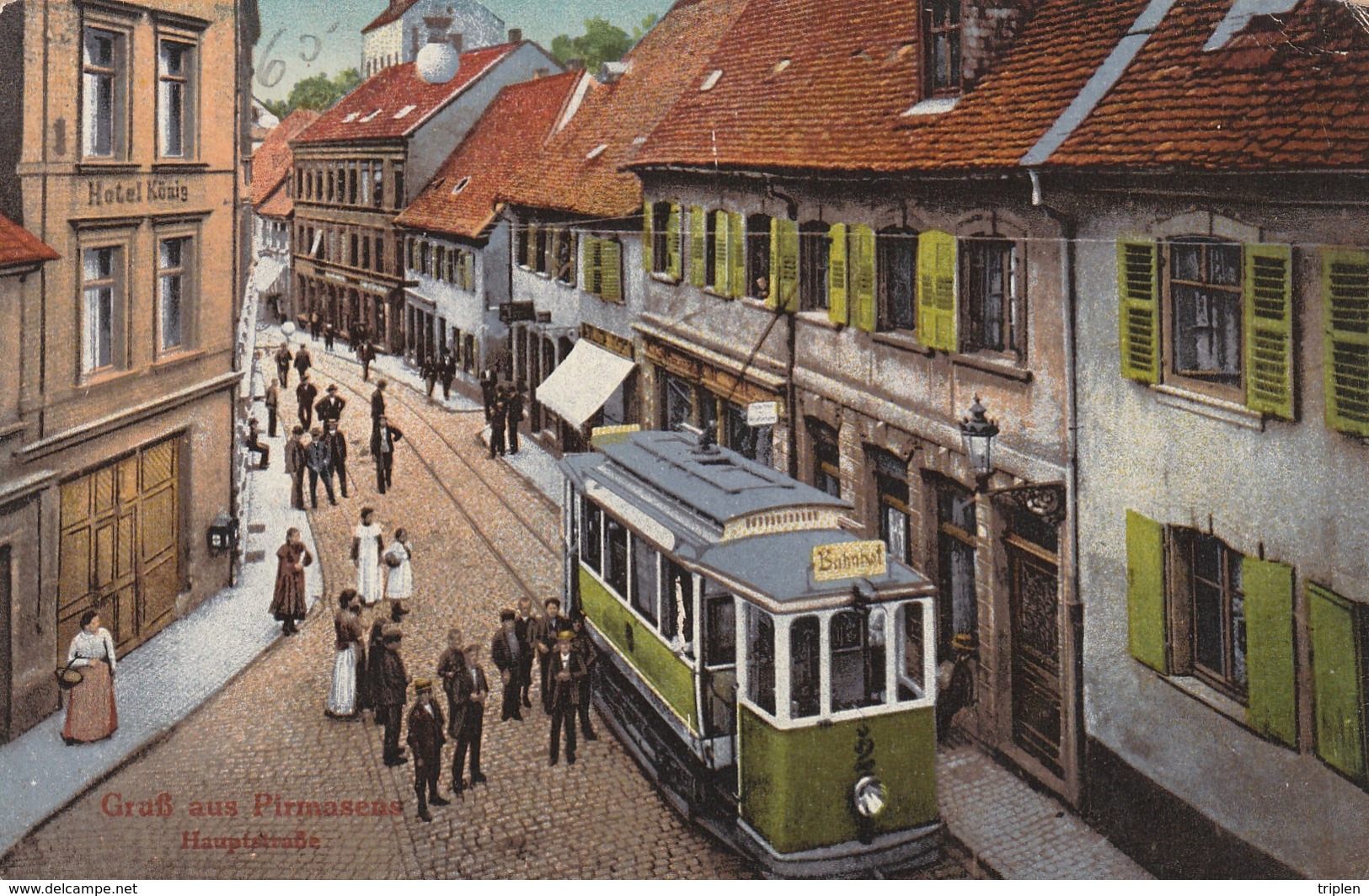 Gruss Aus Pirmasens - Hauptstrasse - Tram - Pirmasens