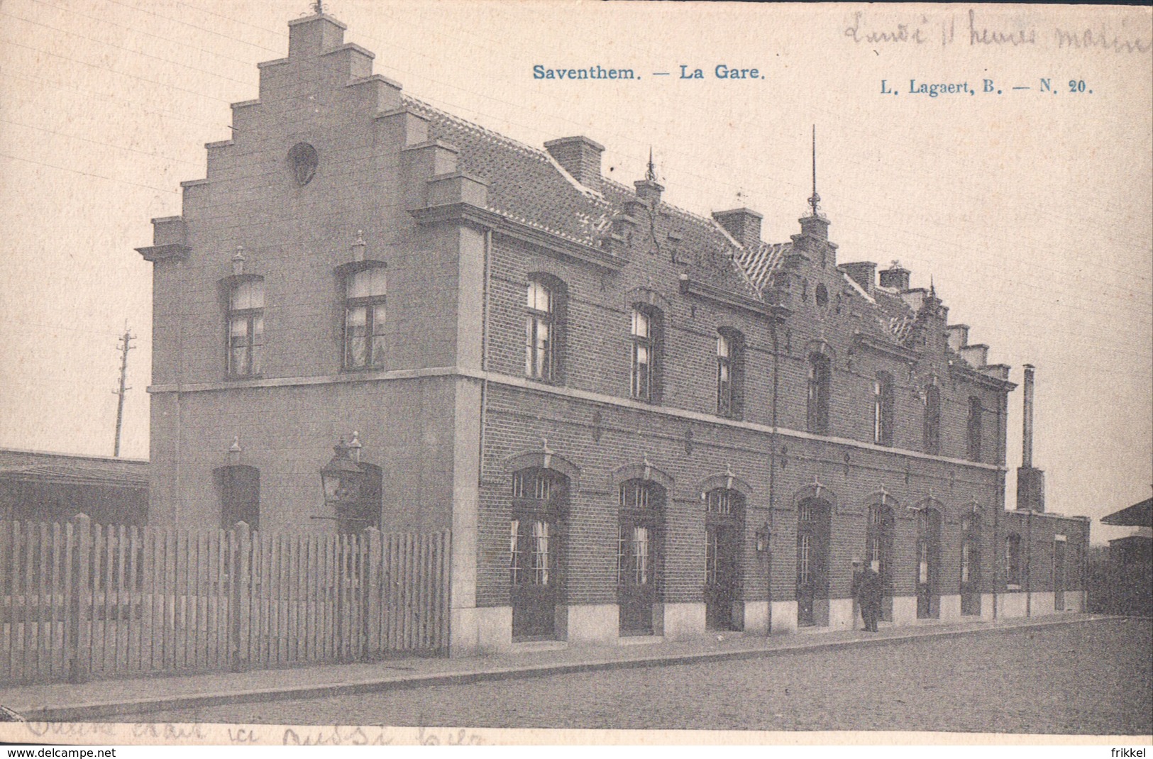 Zaventem Saventhem La Gare Station 1907 - Zaventem