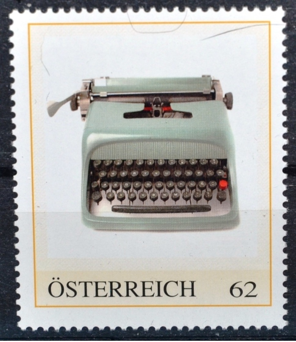 SPECIAL EDITION AUSTRIAN POST - Pf092 Alte Schreibmaschine, Typewriter, Design Der 50er Jahre, AT 2012** - Other & Unclassified