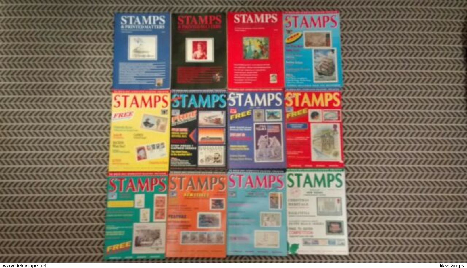 STAMPS AND PRINTED MATTER/STAMPS MAGAZINES JANUARY 1989 TO DECEMBER 1989  VOLUME 9 #L0011 - Englisch (ab 1941)