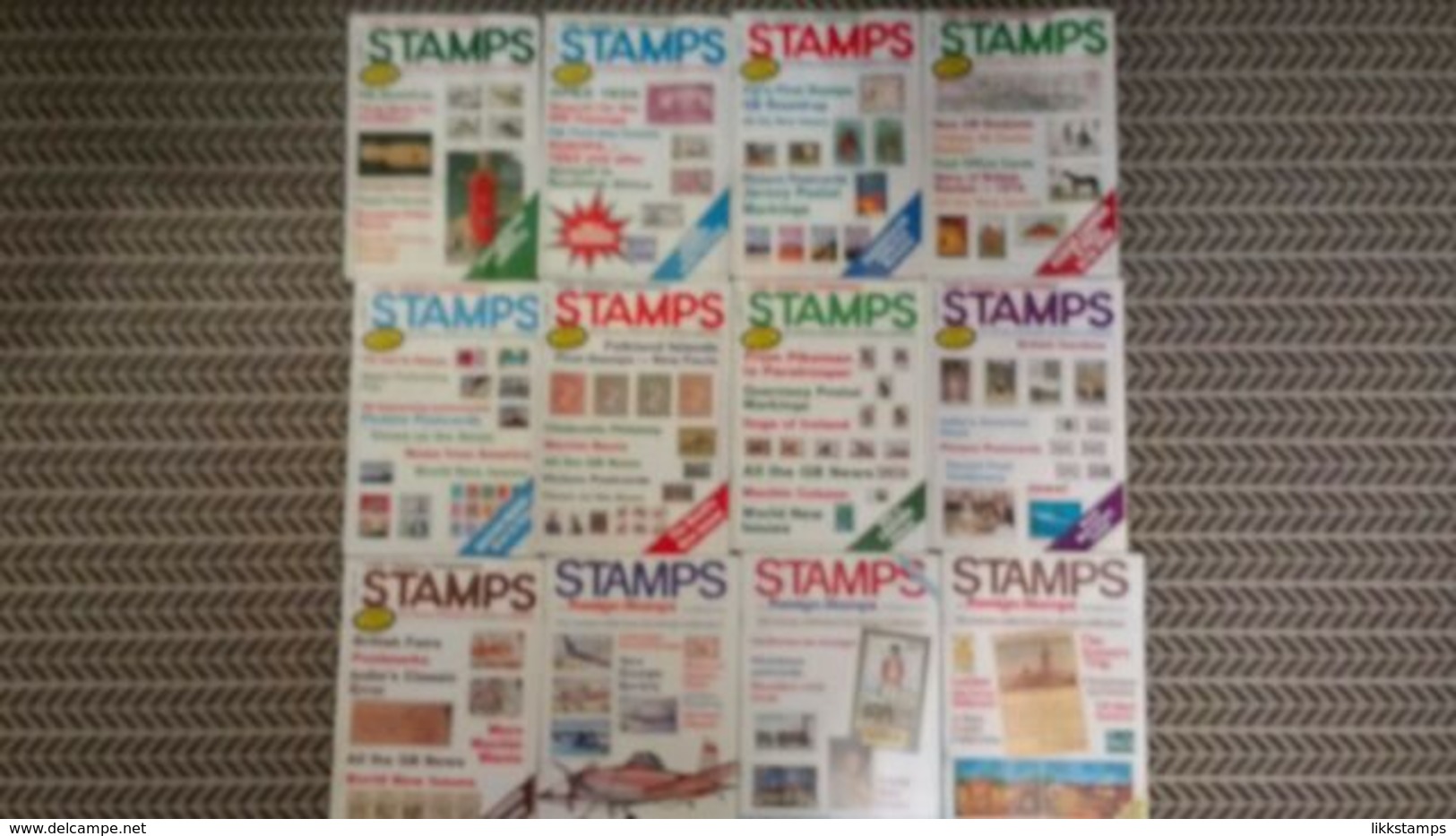 STAMPS / STAMPS AND FOREIGN STAMPS MAGAZINE JANUARY 1983 TO DECEMBER 1983 #L0012 - English (from 1941)