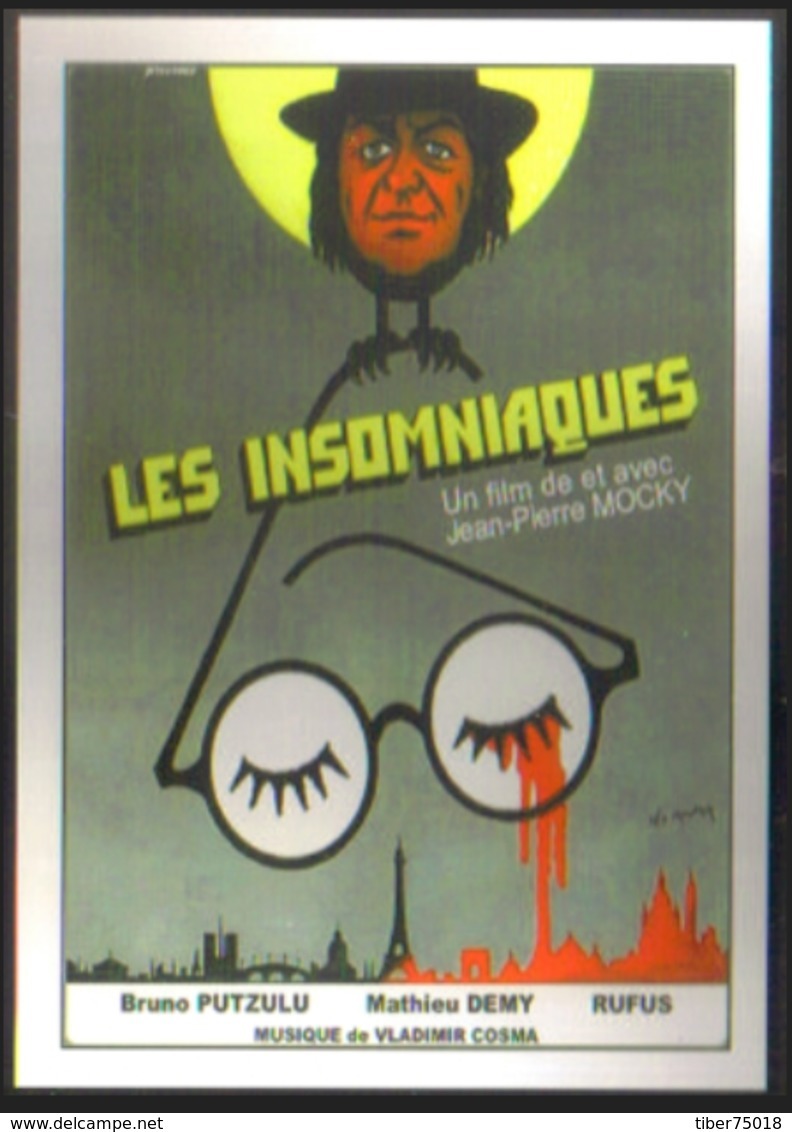 Carte Postale : Les Insomniaques (film De Jean Pierre Mocky - Cinéma - Affiche) Illustration : Léo Kouper - Kouper