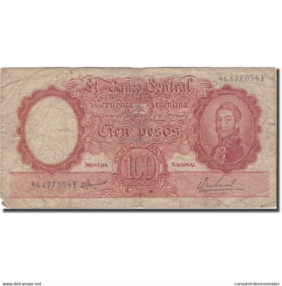 Billet, Argentine, 100 Pesos, KM:277, B - Argentine