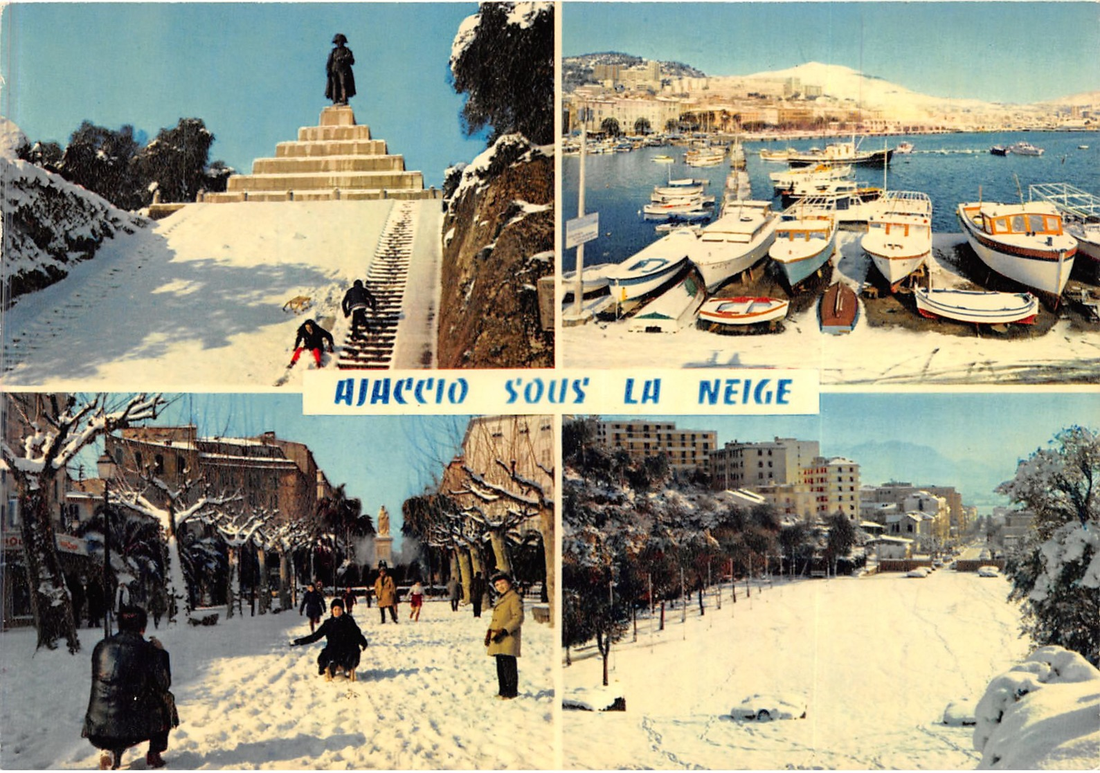 Ajaccio Sous La Neige - Ajaccio