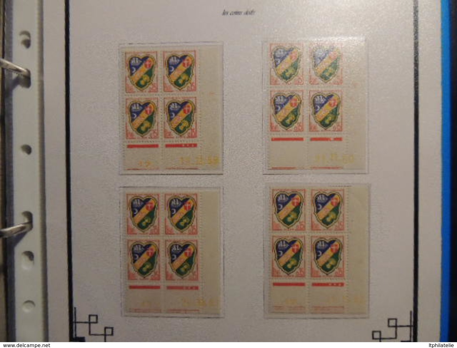 *AFFAIRE" FRANCE TIMBRES NEUF ** , * , O,    BLOCS COIINS DATES ENTIERS NON DENTELE MAGNIFIQUE THEMATIQUE 78 PHOTOS