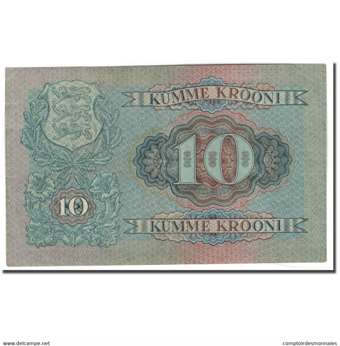 Billet, Estonia, 10 Krooni, 1928, KM:63a, TTB - Estonia