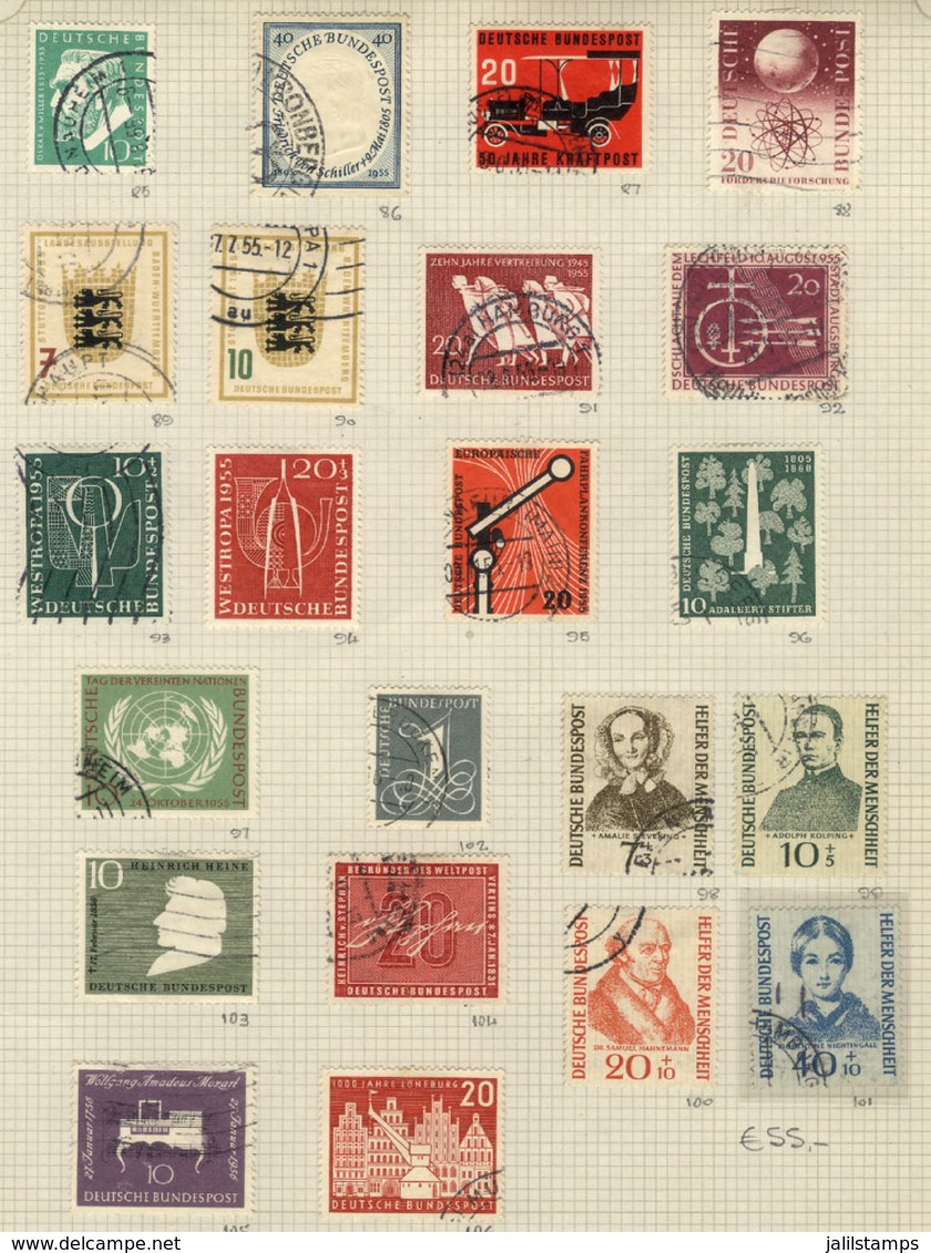 GERMANY: Collection In Album, General Quality Is Fine To Very Fine, Good Opportunity To Start Collecting This Country, Y - Verzamelingen