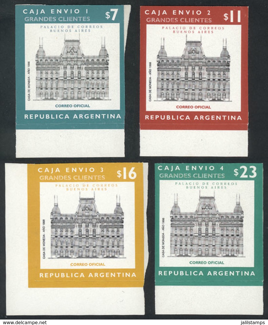 ARGENTINA: GJ.5/8, 1999 Complete Set Of 4 Values, VF Quality! - Otros & Sin Clasificación