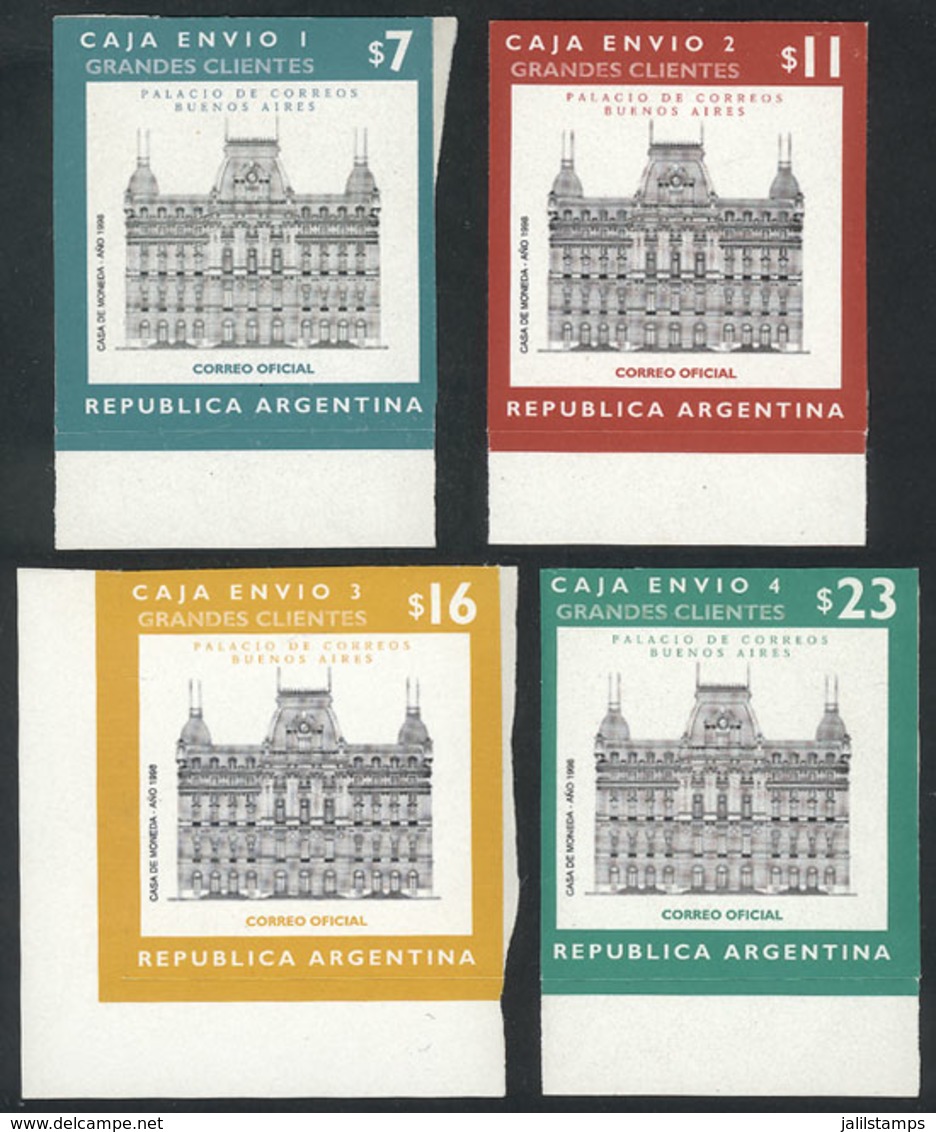 ARGENTINA: GJ.5/8, 1999 Complete Set Of 4 Values, VF Quality! - Other & Unclassified