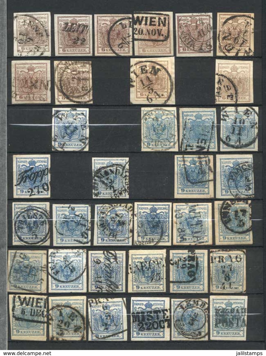 AUSTRIA: Stockbook With SEVERAL HUNDREDS CLASSIC And VERY OLD Stamps, Excellent Quality. It Includes Many Rare And Inter - Other & Unclassified