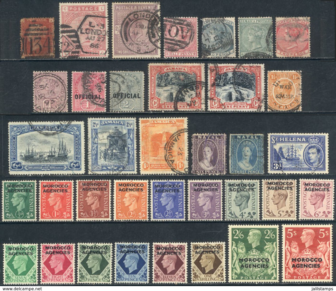 GREAT BRITAIN + COLONIES: Lot Of Interesting And Valuable Stamps, General Quality Is Fine To VF, Scott Catalog Value US$ - Other & Unclassified