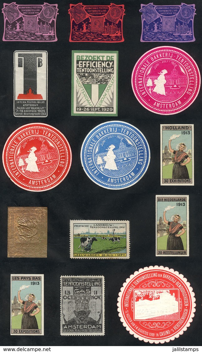 NETHERLANDS: 14 Old Cinderellas, Very Thematic And Interesting, Fine General Quality, Low Start! - Otros & Sin Clasificación