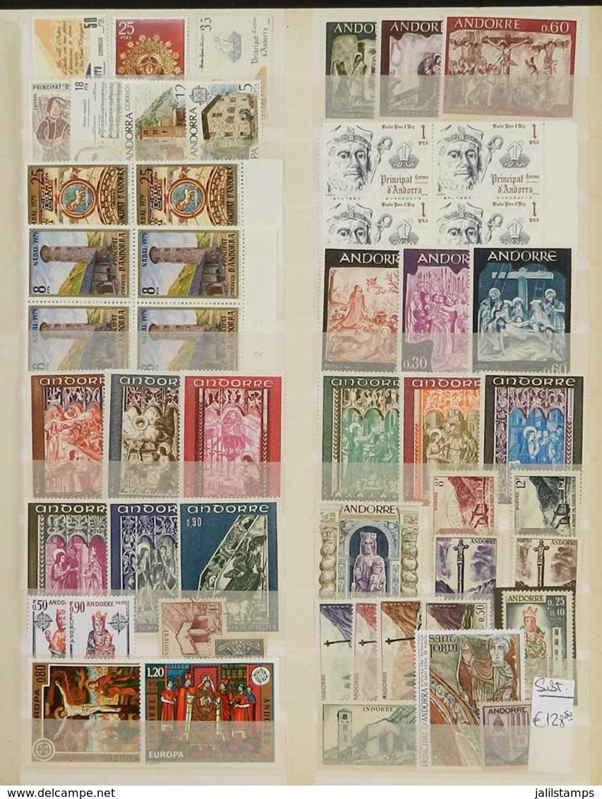 TOPIC RELIGION: Collection In Large Stockbook With Many Mint And Used Stamps, VF Quality. Its Yvert Catalog Value Is Ove - Andere & Zonder Classificatie