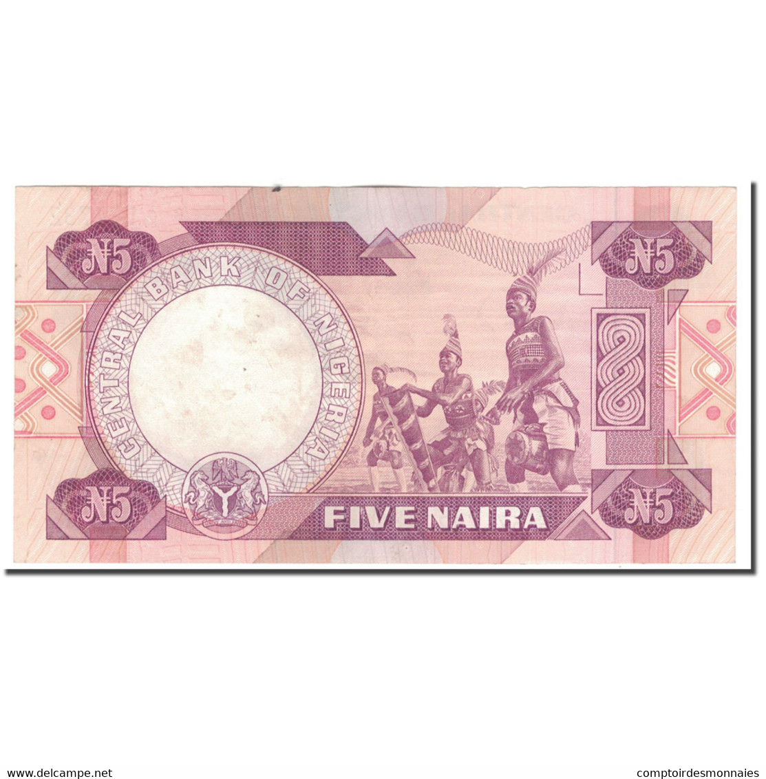 Billet, Nigéria, 5 Naira, KM:24a, TTB+ - Nigeria