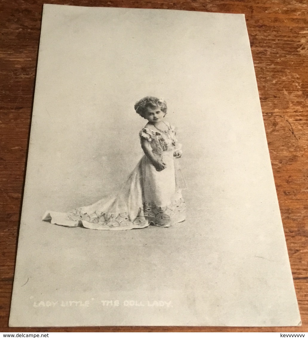 Edwardian Postcard ~ Actress ~ ‘Lady Little’  The Doll Lady - Theatre