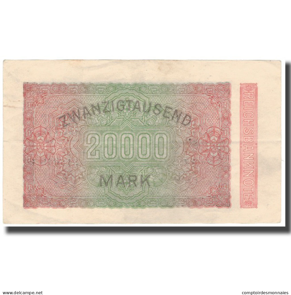 Billet, Allemagne, 20,000 Mark, 1923, 1923-02-20, KM:85a, TTB - 20.000 Mark