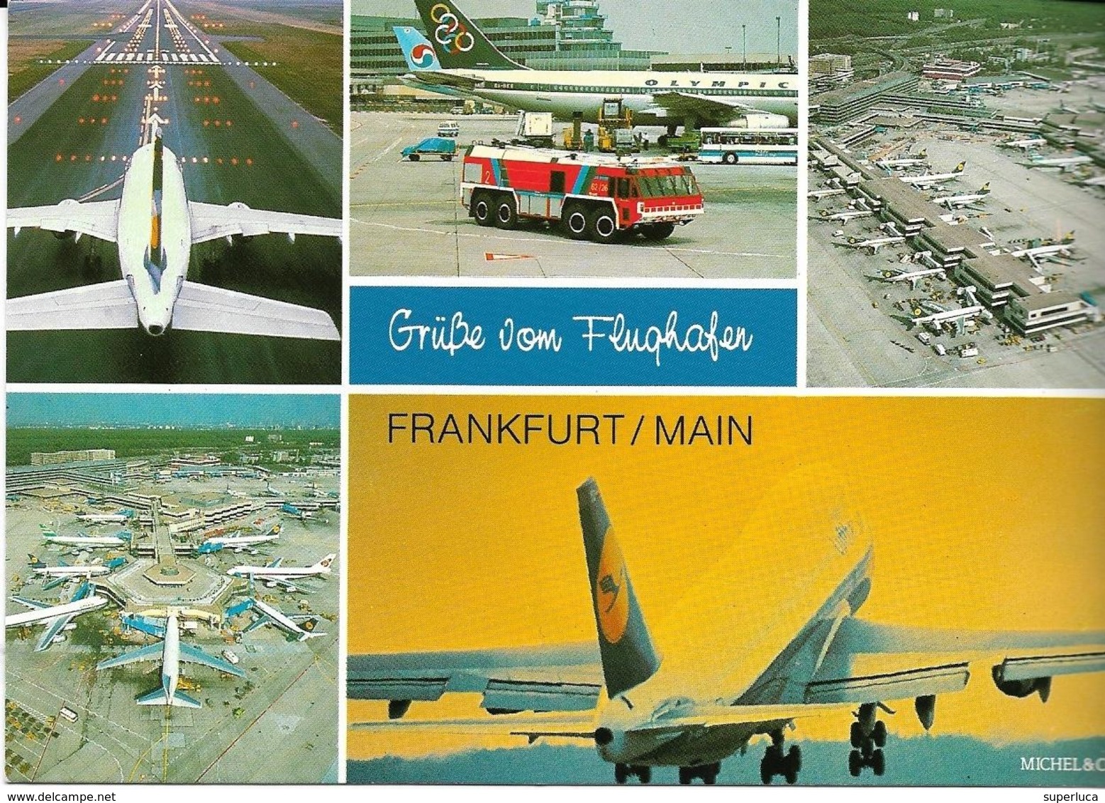 6-  AIRPORT-FRANKFURT AM MAIN - Aerodromi