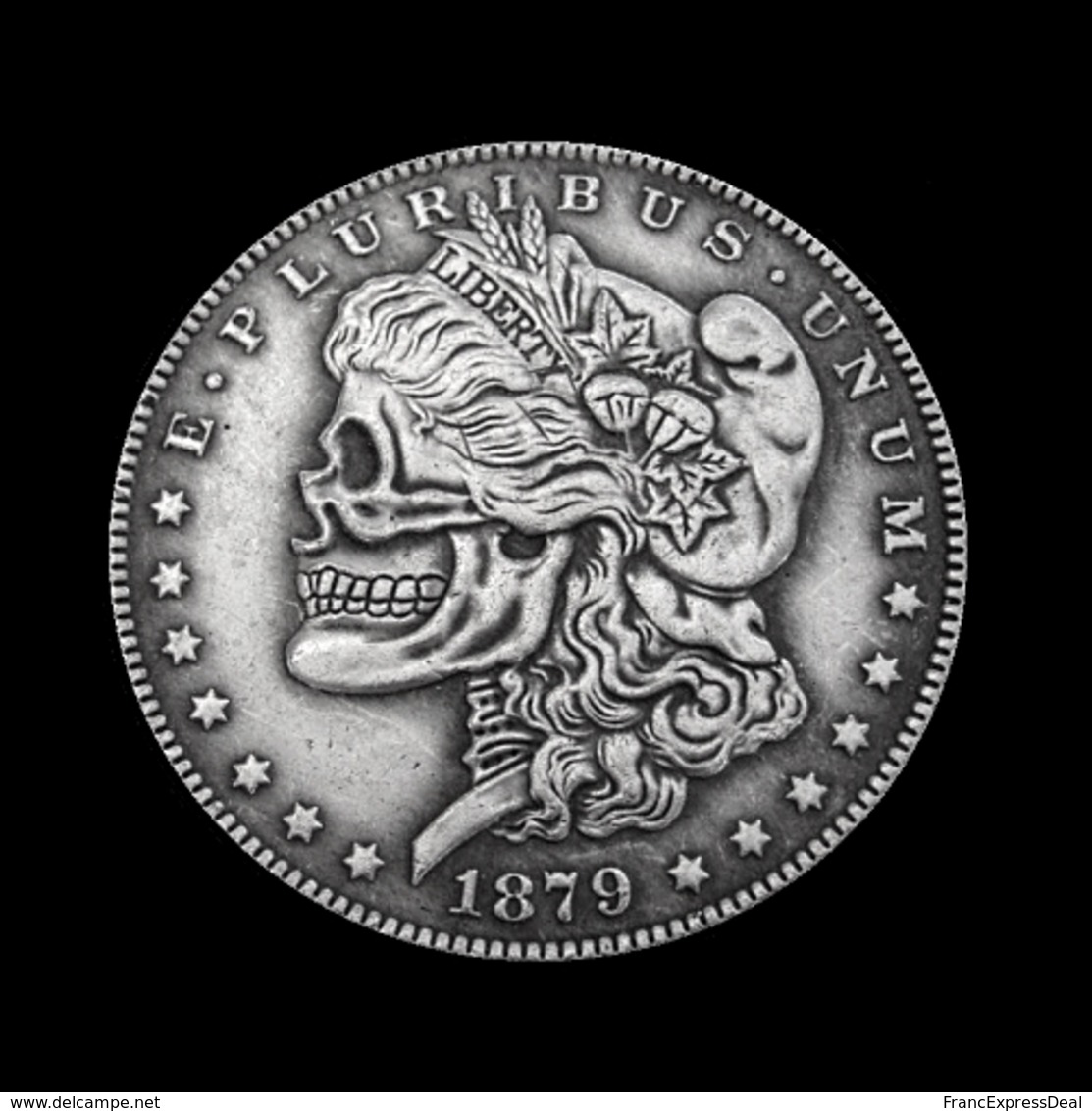 REPRODUCTION Hobo - Morgan Dollar 1878 1879 - Autres & Non Classés