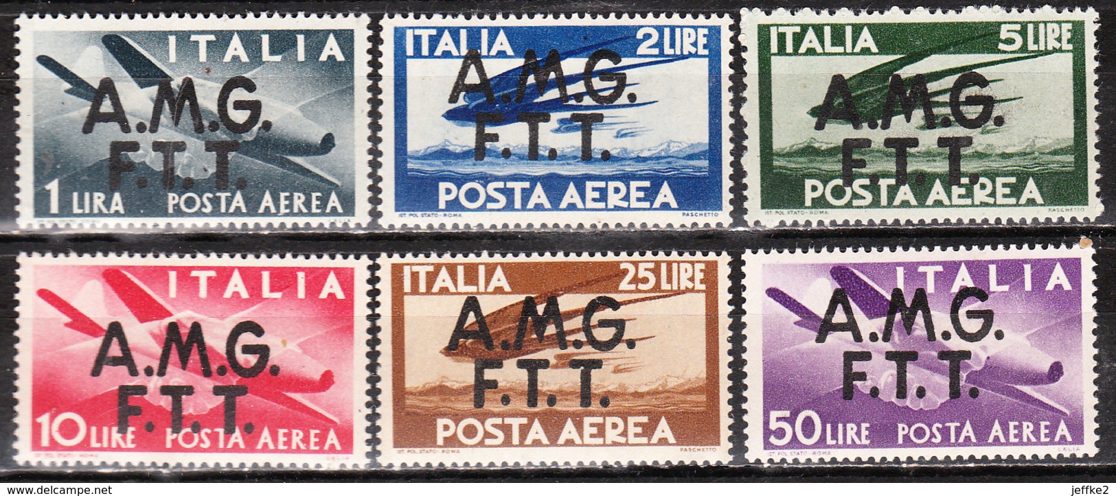 PA1/6**  Timbres D'Italie Surchargés AMG FTT - Série Complète - MNH** - LOOK!!!! - Nuovi