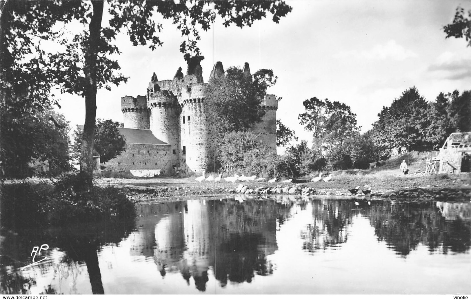 PIE-19-JMT1-1461 : ARGENTON-CHATEAU. LE CHATEAU D'EBEAUPINAY - Argenton Chateau