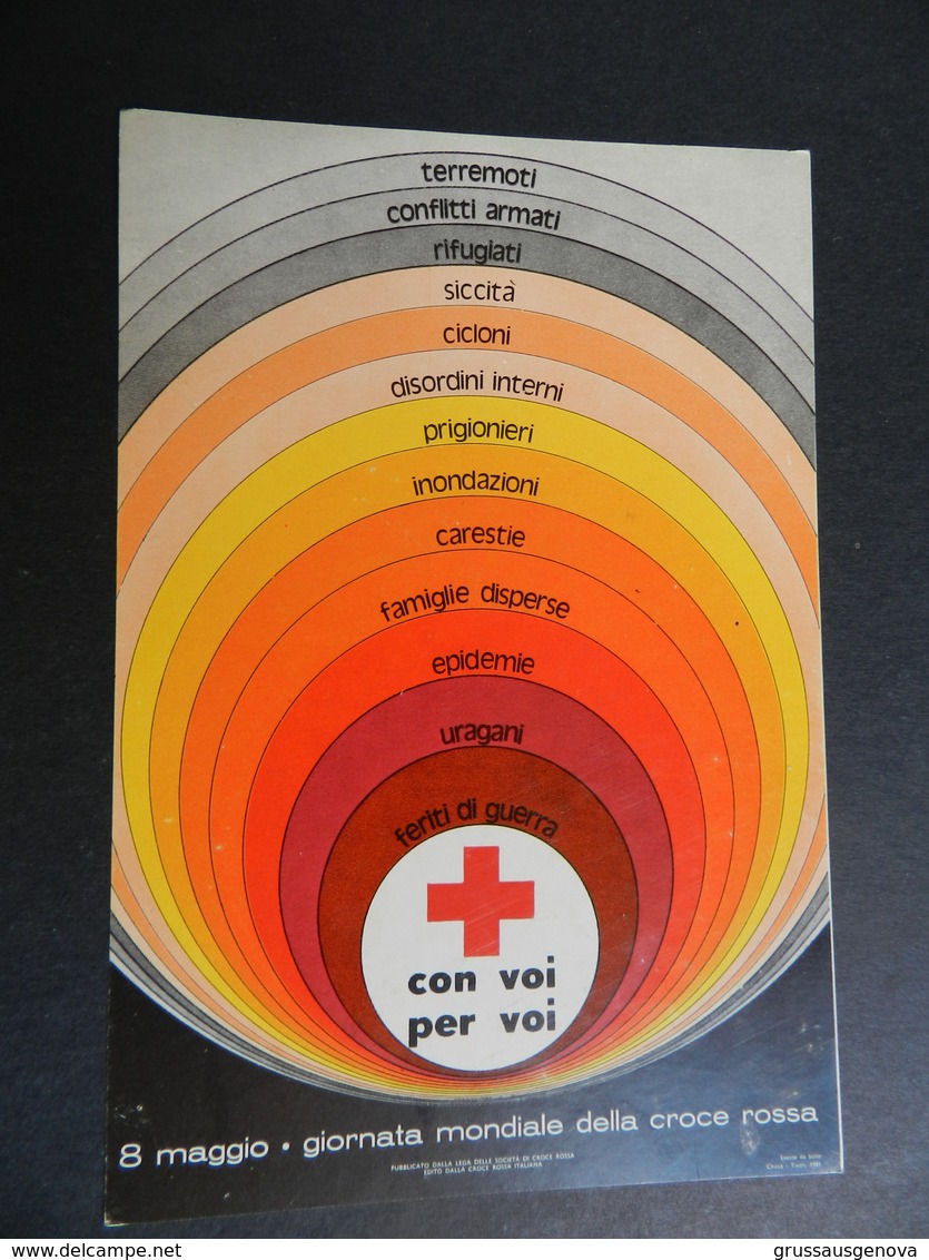 19903) 8 MAGGIO GIORNATA MONDIALE DELLA CROCE ROSSA NON VIAGGIATA - Croce Rossa