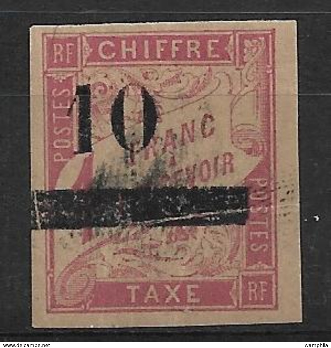 Sénégal: Taxe N°3** Timbre RARE - De 1000 Ex. Cote 580€ - Timbres-taxe