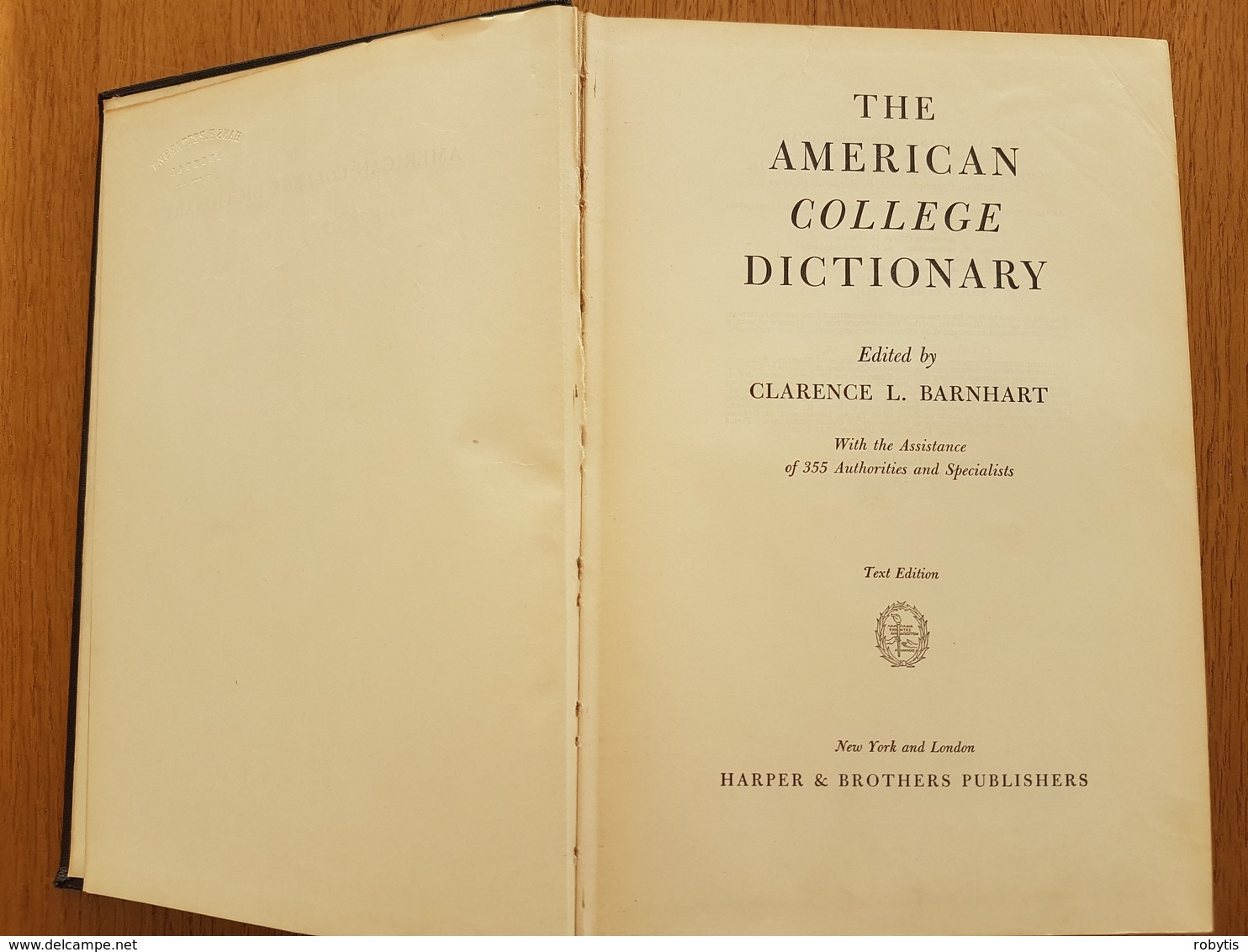 The American College Dictionary Book 1948 - 1900-1949